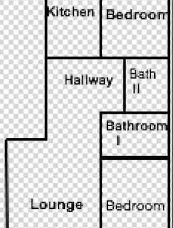 Trendy Apartment With 2 Bedrooms,2 Full Bathrooms Each With Shower,Toilet,Sink, 500M From The Centre, Private Secure Parking Apartment *